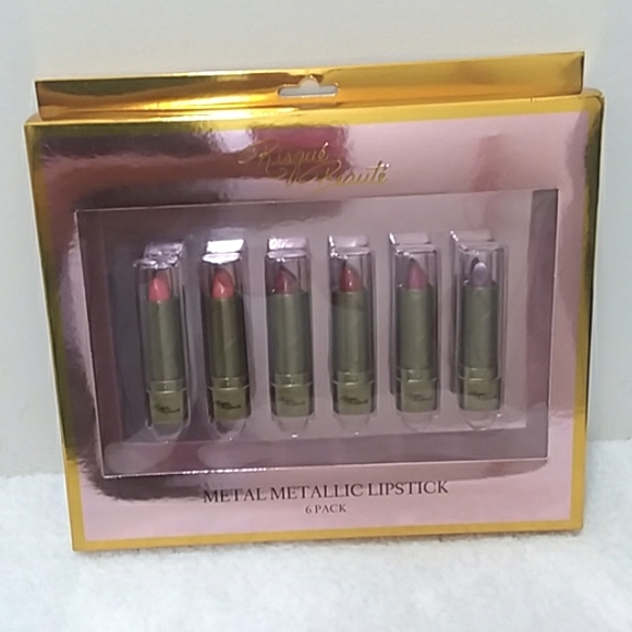 6pk Metallic Lipstick - Picture 2 of 8